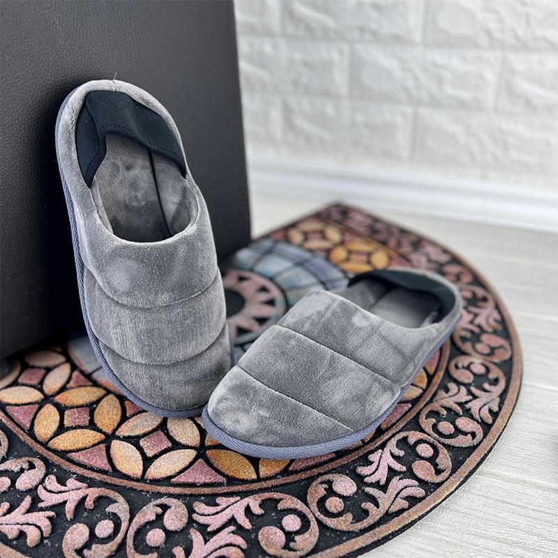 Домашні тапочки чоловічі БЕЛСТА VS-0084-51-1 з задником 26,5 см p. 41 Сірий (61225943)