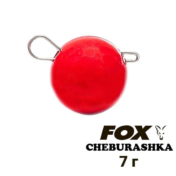 Вантаж свинцевий Fox Чебурашка 7 г Червоний (8595) - фото 2