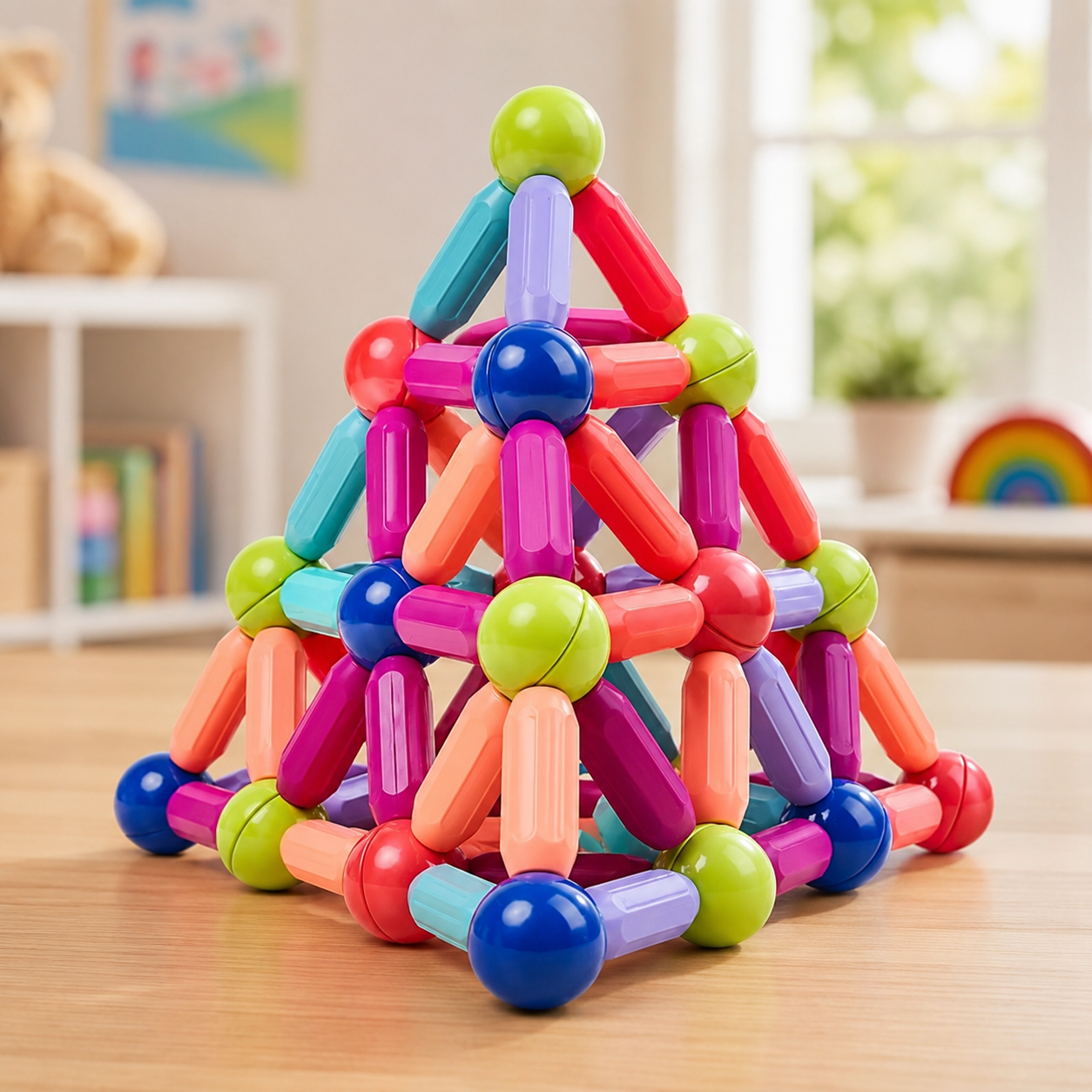 Конструктор магнитный SKY Magnetic Sticks 25 деталей Конструктор магнитный SKY Magnetic Sticks 25 деталей