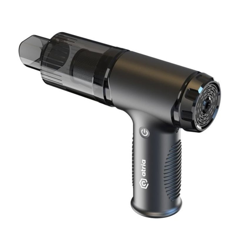Пылесос Atria V16S портативный аккумуляторный 5000 мАч 65W Black (tf1041) Пылесос Atria V16S портативный аккумуляторный 5000 мАч 65W Black (tf1041)