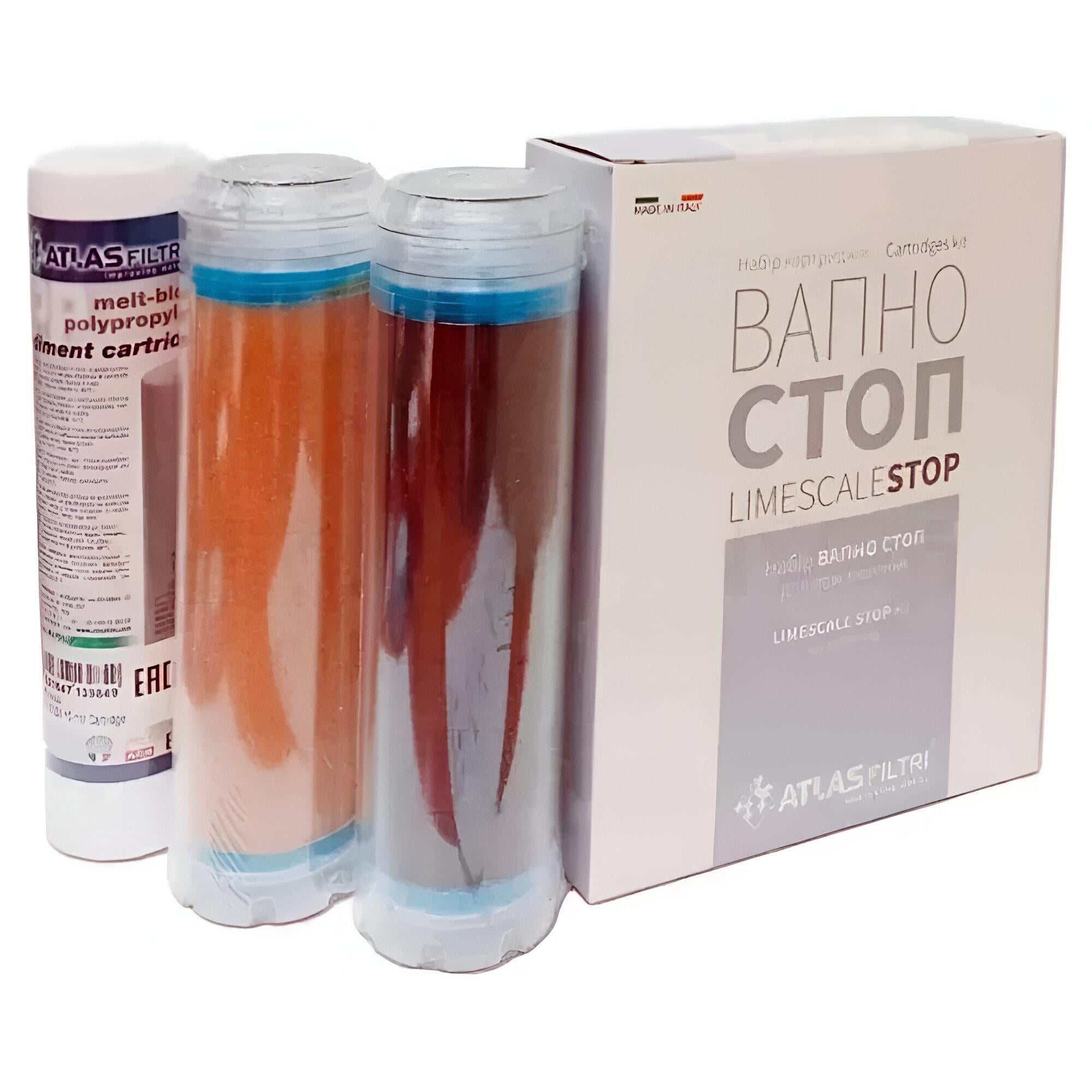 Набор картриджей для потовых систем ATLAS ВАПНО СТОП CPP/QA CF/LA LSP000002 (AKD45955)