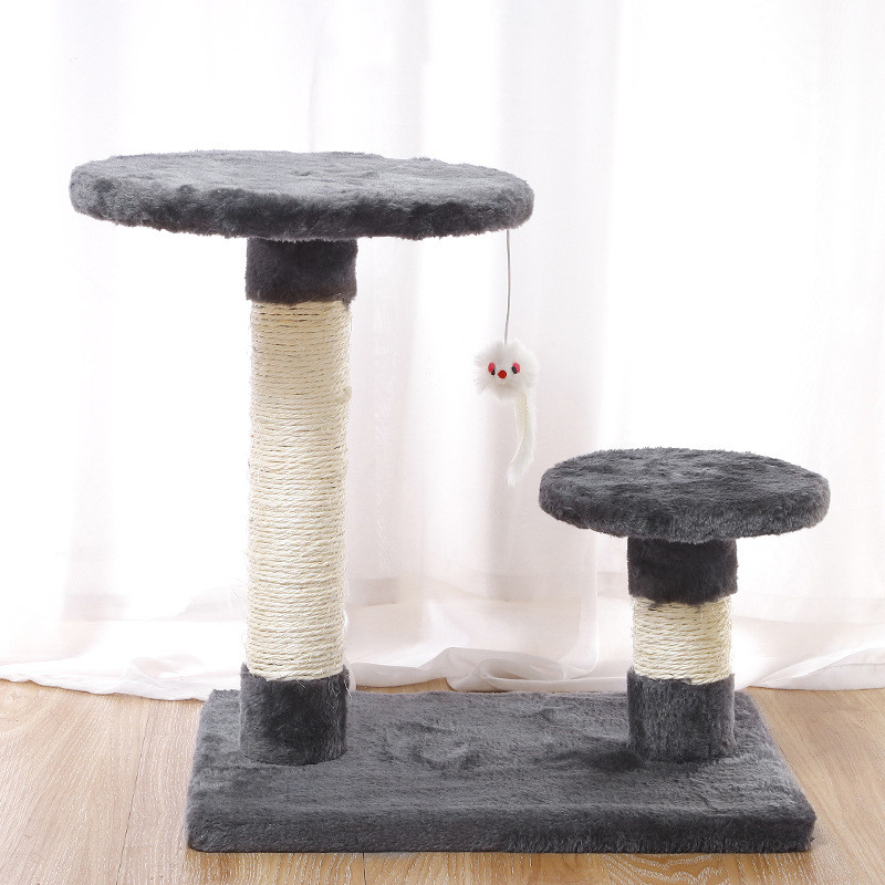 Когтеточка для кота Taotaopets 046609 40x30x40 см Gray
