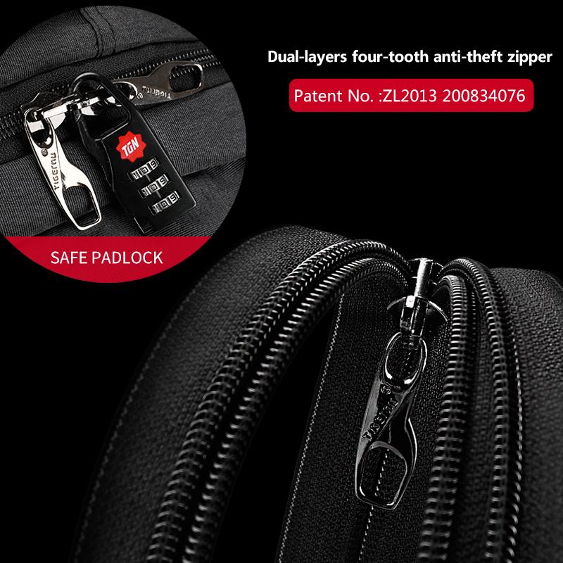 Рюкзак для ноутбука Tigernu T-B3533 15.6" USB - фото 5