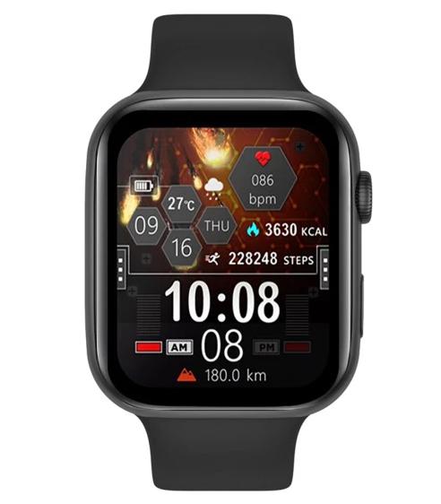 Смарт-годинник Smart Watch I7 Pro Max пульсометр Чорний - фото 2