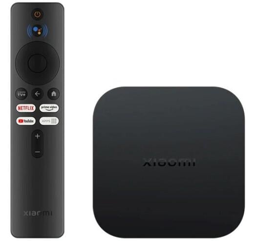 Приставка ТВ-медіамлеєр MiJia Mi Mi Box S 4K 2nd Gen MDZ-28-AA для телевізорів Google TV (12156066)