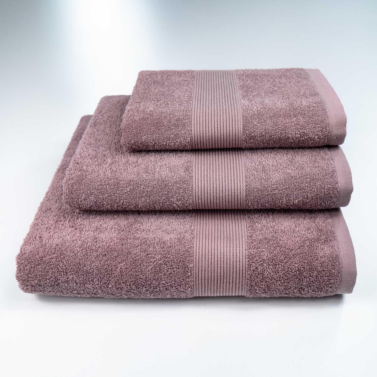 Набор полотенец GM Textile с бордюром 3 шт. Шоколадный (400b-k3-Chocolate)