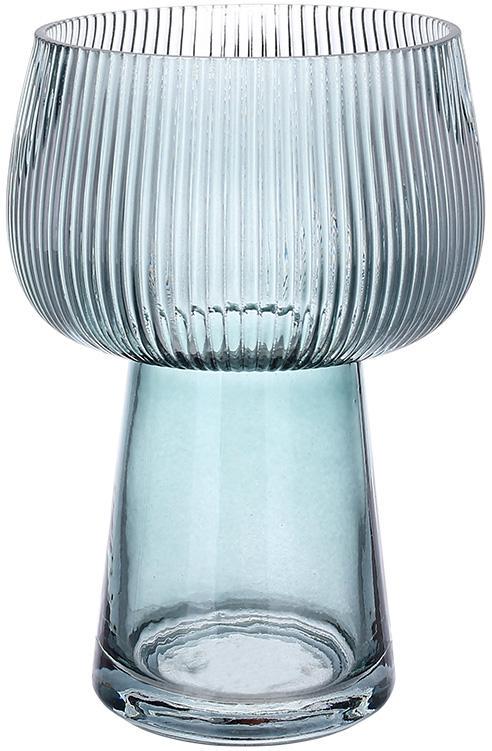 Ваза стеклянная Ariadne Scandi 13х22 см Серо-голубой Ваза стеклянная Ariadne Scandi 13х22 см Серо-голубой