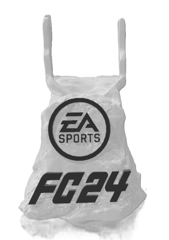 Держатель для геймпада DualShock DualSense в виде FC 24 (0291)