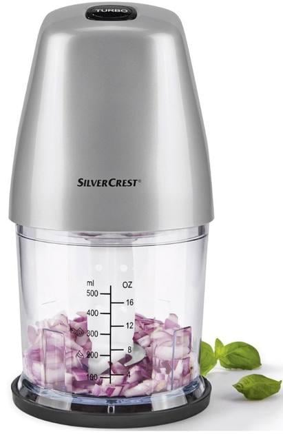 Подрібнювач універсальний SilverCrest Kitchen Tools SMZ 260 J4 Сірий (201537)