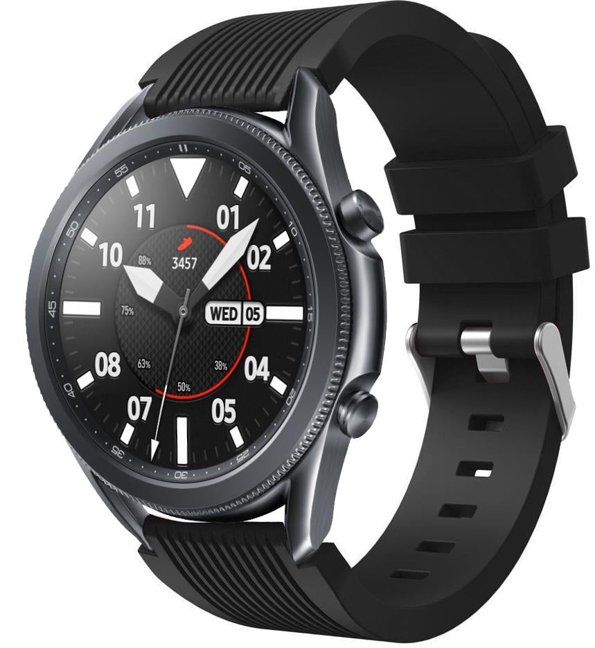 Ремешок Line для Samsung Galaxy Watch 3 45 мм Black (19638) Ремешок Line для Samsung Galaxy Watch 3 45 мм Black (19638)