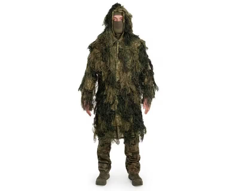 Костюм маскировочный MFH Ghilie Camo Parka Woodland XL/XXL Камуфляж (21900XL/XXL)