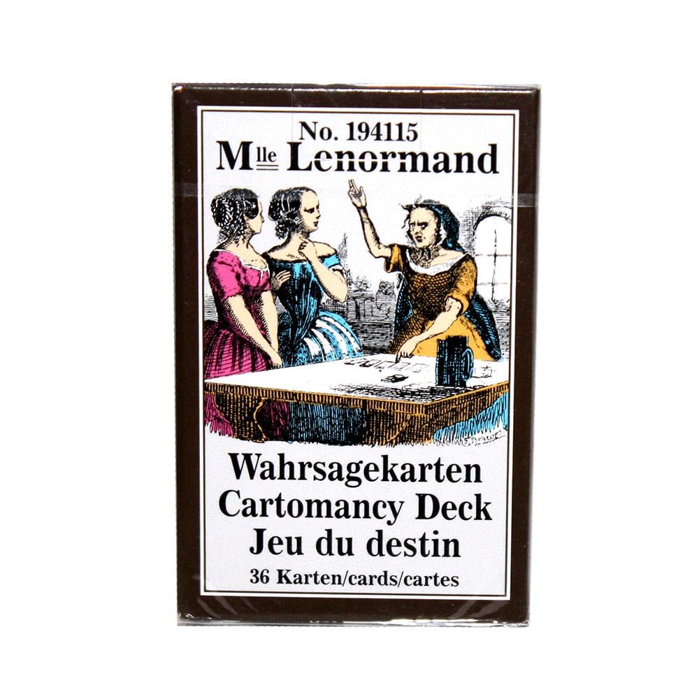 Карты игральные Piatnik Mlle Lenormand Cartomancy 36 карт (1941)