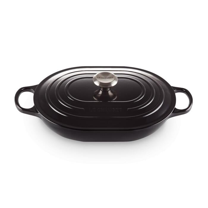 Каструля Le Creuset низька Oblong 3,4 л Чорний матовий