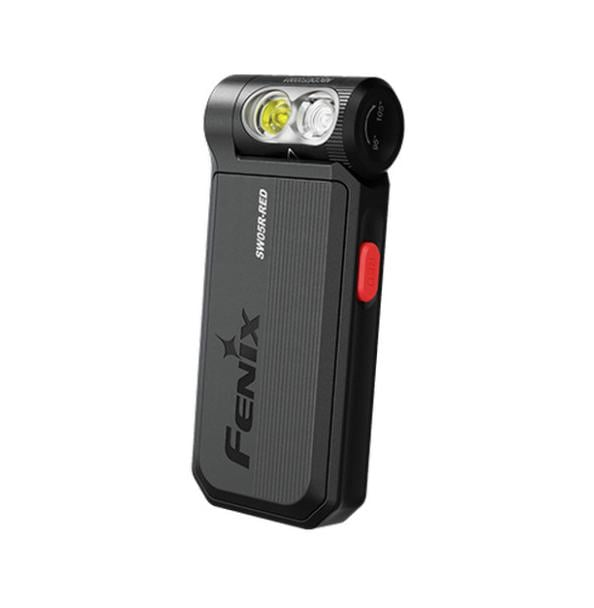 Ліхтар Fenix ​​SW05R-RED LED 150 лм ручний IPX6 USB-C SW05R-RLЧорний (621960)