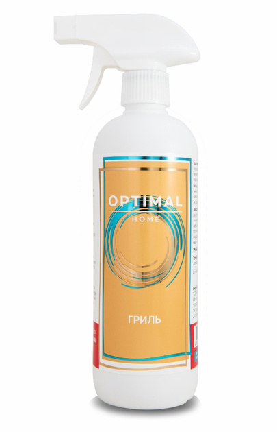 Засіб для чищення духовки/грилю та витяжки від жиру та нагару Optimal Home 500 мл (2412)