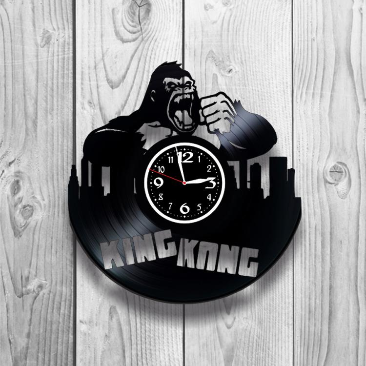 Часы настенные King Kong 0316 из виниловой пластинки