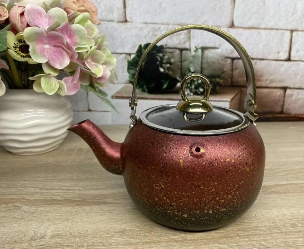 Чайник OMS Collection 8212-S 1 л Red (85254) - фото 8 Чайник OMS Collection 8212-S 1 л Red (85254) - фото 8