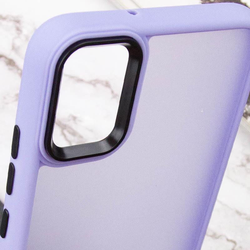 Противоударный чехол TPU+PC Lyon Frosted для Samsung Galaxy A06 Purple - фото 5