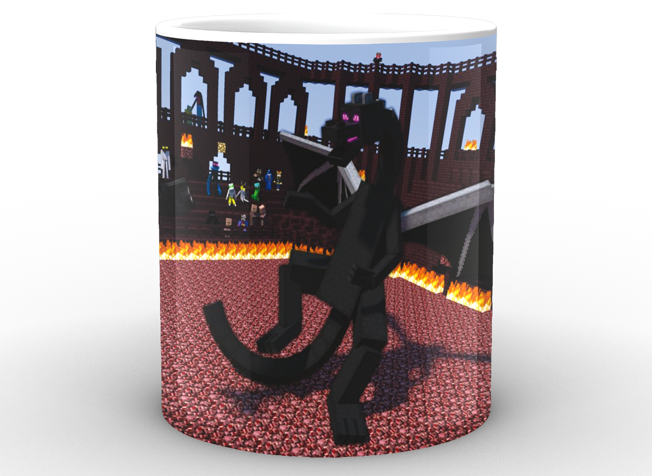 Чашка GeekLand Майнкрафт Дракон 330 мл