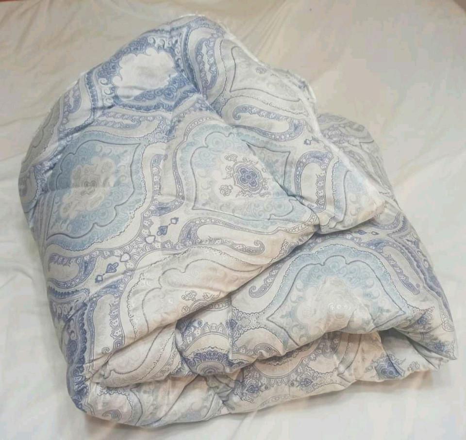 Одеяло двуспальное с узором (19419)