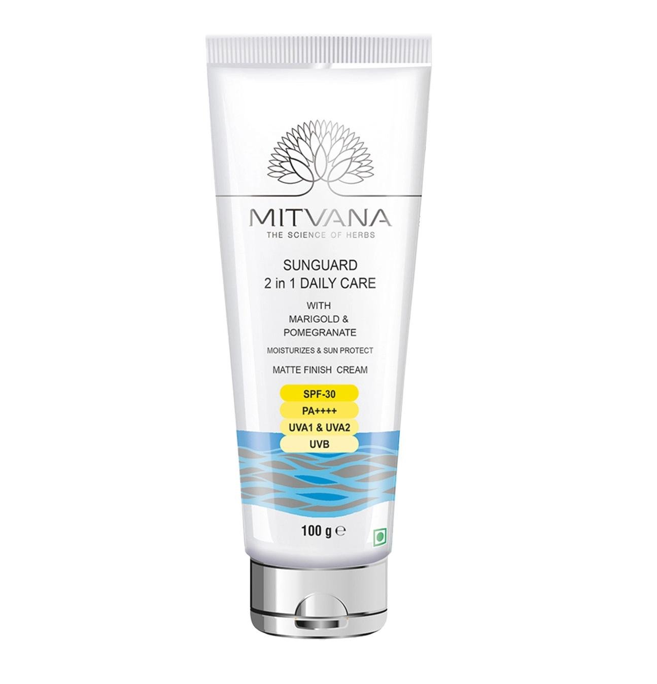 Крем сонцезахисний Mitvana Sunguard 2in1 Daily Care SPF 30 100 мл (8906078540856)