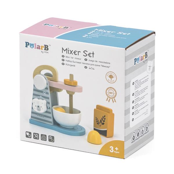 Іграшковий міксер Viga Toys PolarB з дерева (44019) - фото 2 Іграшковий міксер Viga Toys PolarB з дерева (44019) - фото 2