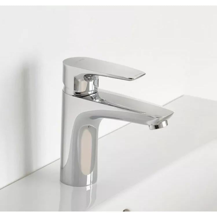 Смеситель для раковины Kludi Pure&Solid однорычажный Хром глянцевый (340280575)