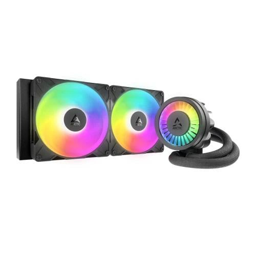 Система рідинного охолодження Arctic Liquid Freezer III Pro 280 A-RGB вентилятори 2х140 мм Black (MCT-ACFRE00183A)