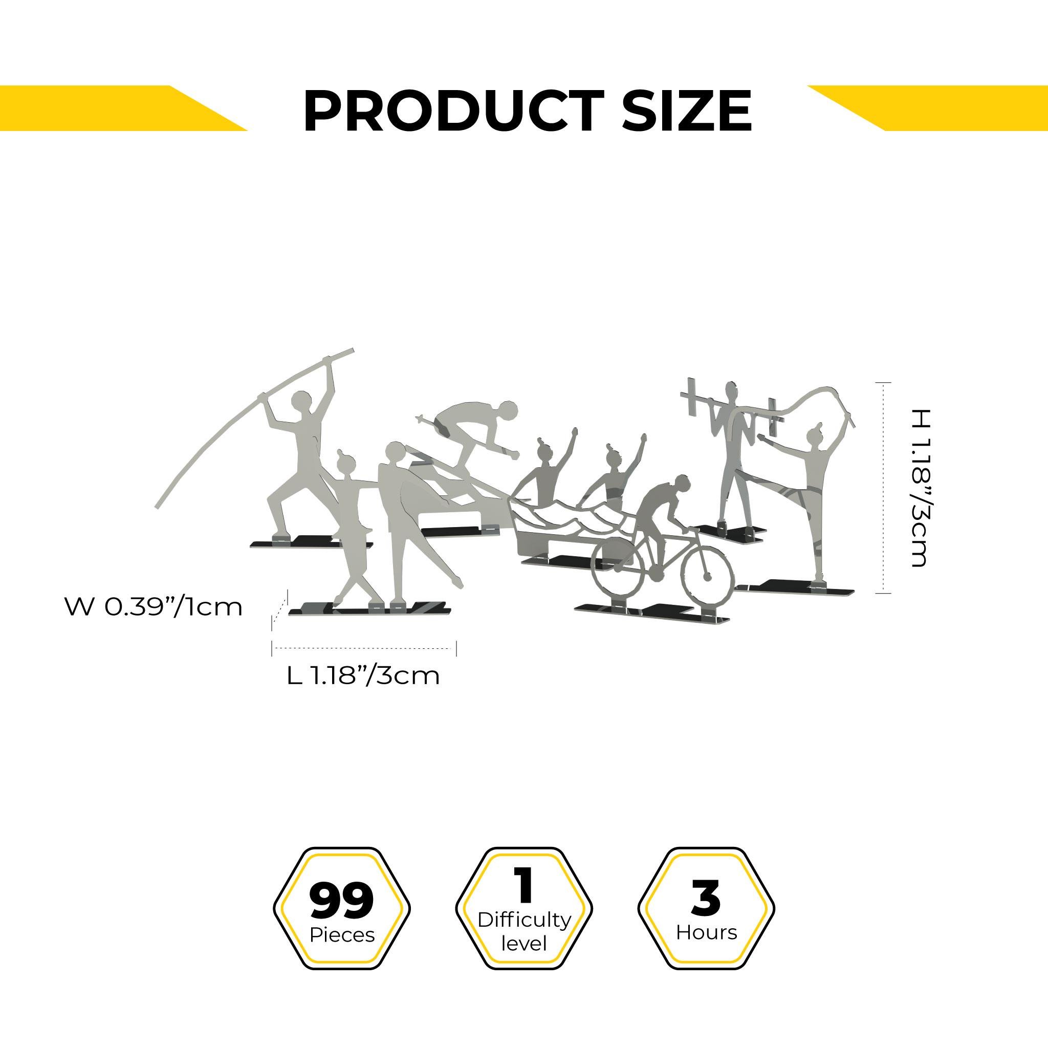 Конструктор METAL-TIME 99 Sports MT046 колекційна модель (3029058) - фото 8