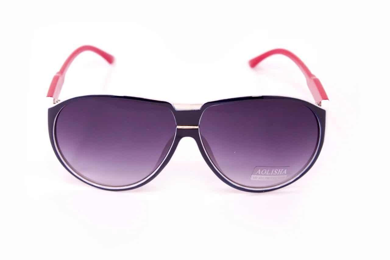 Очки-маска солнцезащитные Черно-белый (U-25)