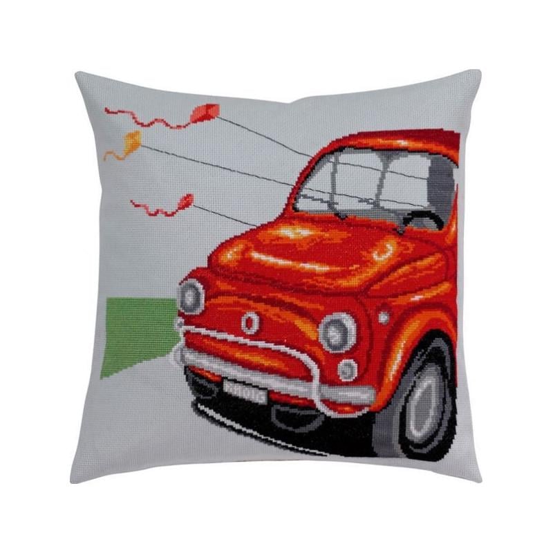 Набор для вышивания крестиком PERMIN 83-6117 Fiat pillow (23930)