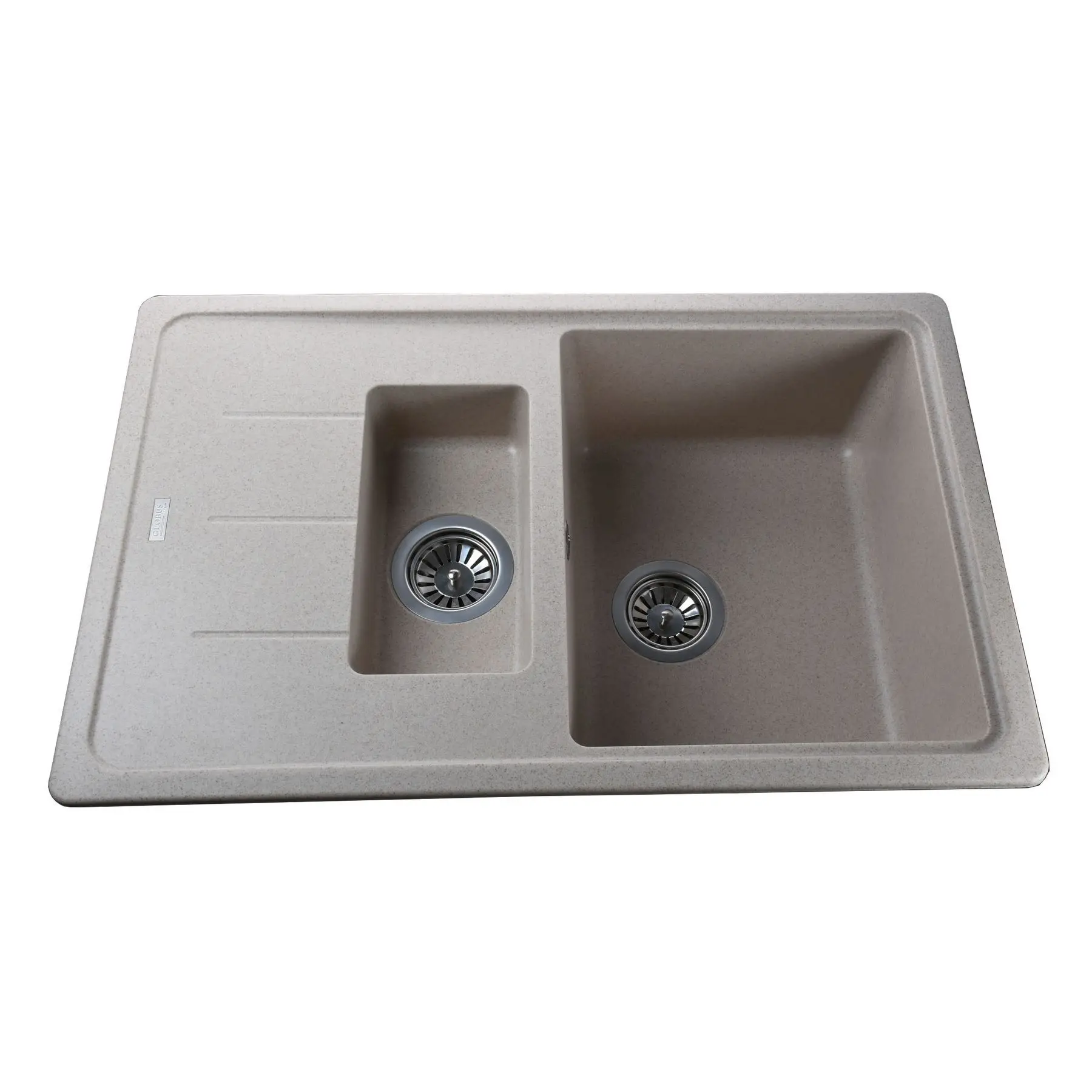 Мойка для кухни гранитная Globus Lux Izeo А0004 780x500 мм Песчаный (GSR-000000941)