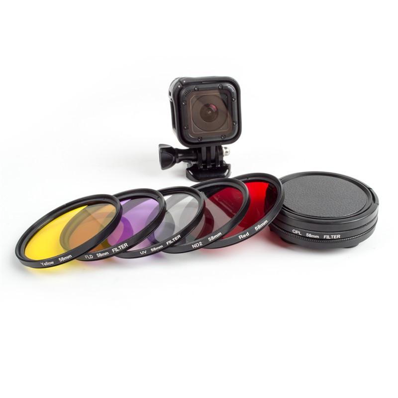 Набор фильтров Junestar 8в1 для GoPro Session 4/5 и GoPro 3/4 (1547653863) - фото 2