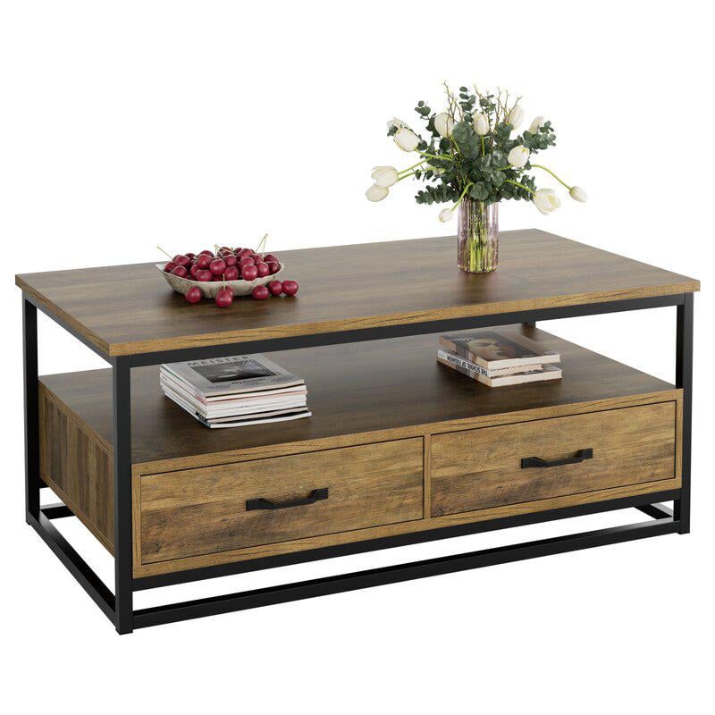 Кофейный столик EcoLoft IN-2492 в стиле лофт (25336359)