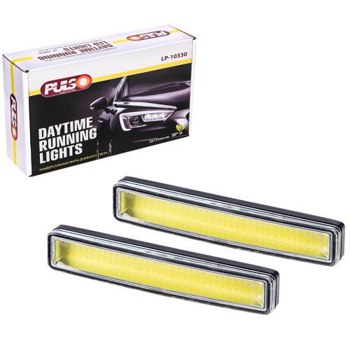 Фары дневного света Pulso LP-10330 DR L COB 8 W 12 V алюминий 151x24 мм (68051)