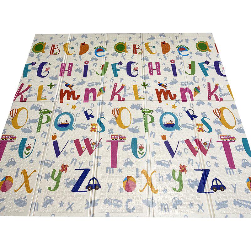 Развивающий коврик Magnitoshka Яркий алфавит и Тучки 200х180х1 см