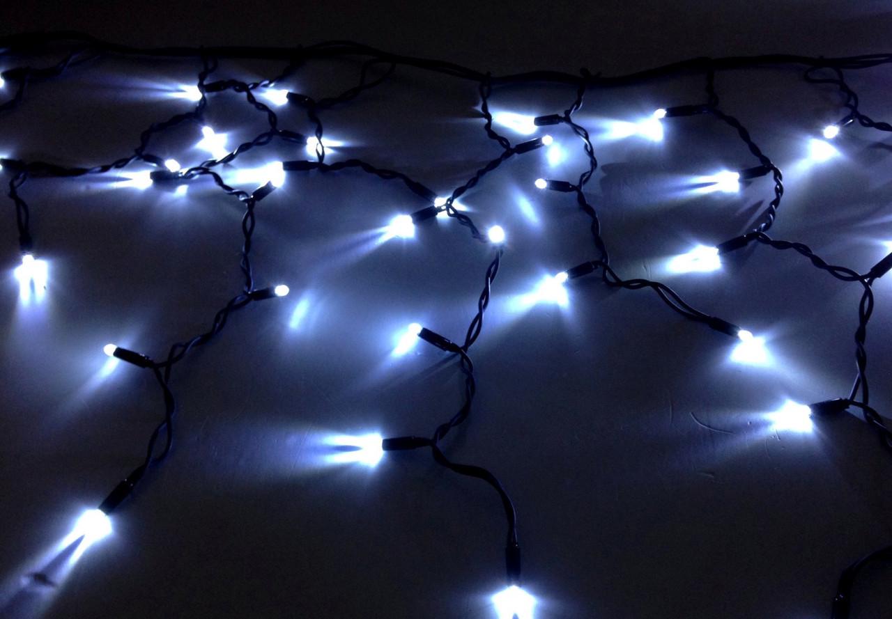 Гірлянда вулична LED Бахрома 200 ламп 10 м Білий (53719411) - фото 2