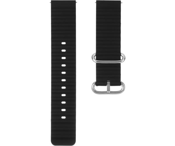Ремешок для смарт-часов Flat marine style универсальный 22 мм Black