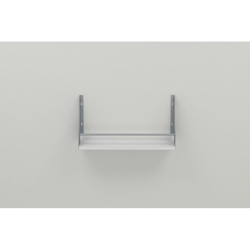 Полиця настінна Ferrum Decor Ізі ДСП/метал 260x500x150 мм Сірий/Білий (FRD-102919) - фото 2 Полиця настінна Ferrum Decor Ізі ДСП/метал 260x500x150 мм Сірий/Білий (FRD-102919) - фото 2