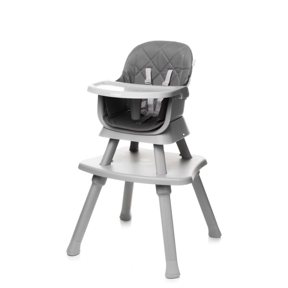 Стульчик для кормления 4Baby MASTER Grey (PH00060)