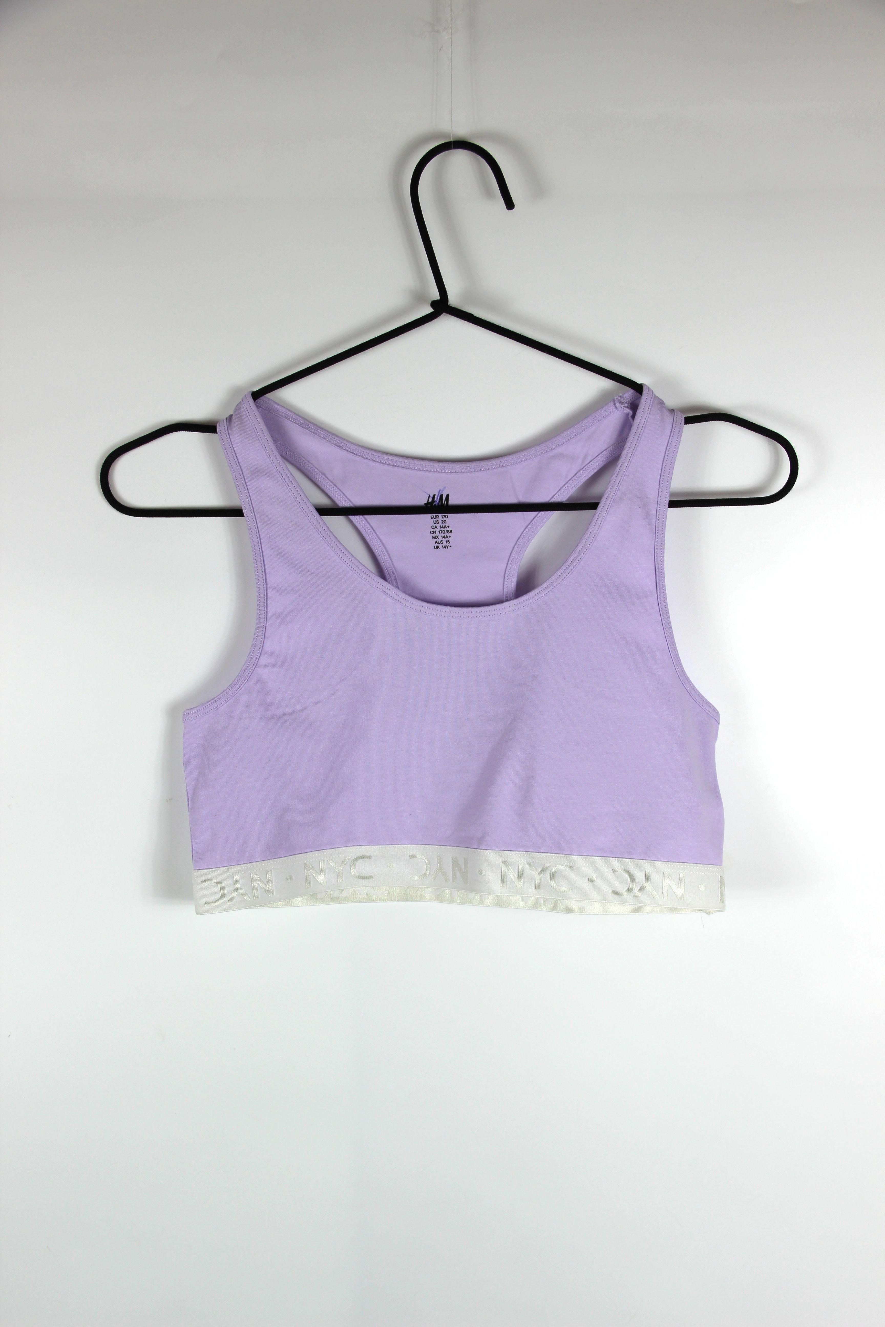 Топ H&M 170 см Сиреневый (942256)