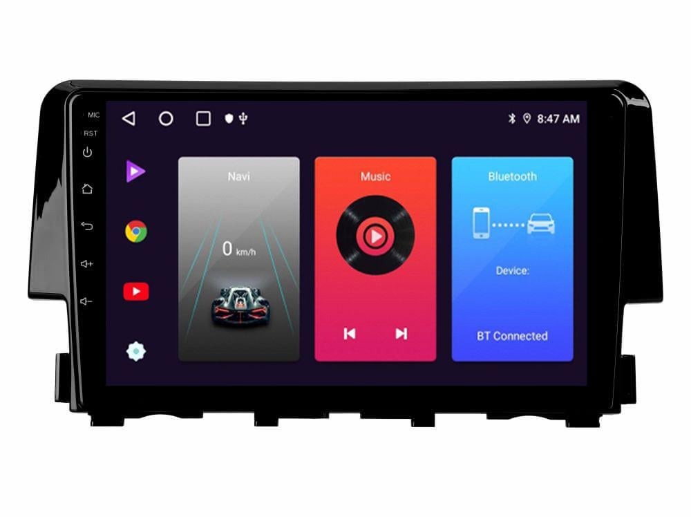 Магнітола штатна Sigma PRO 9464 4/64 GB Honda Civic 10 FC FK 2015-2020 9" (AR-78349)