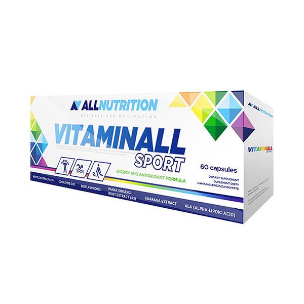 Мультивітаміни AllNutrition Vitaminall Sport 60 капс. (07900-01) Мультивітаміни AllNutrition Vitaminall Sport 60 капс. (07900-01)
