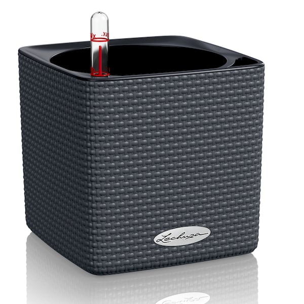 Вазон Lechuza CUBE Color 14 Серый (2802)