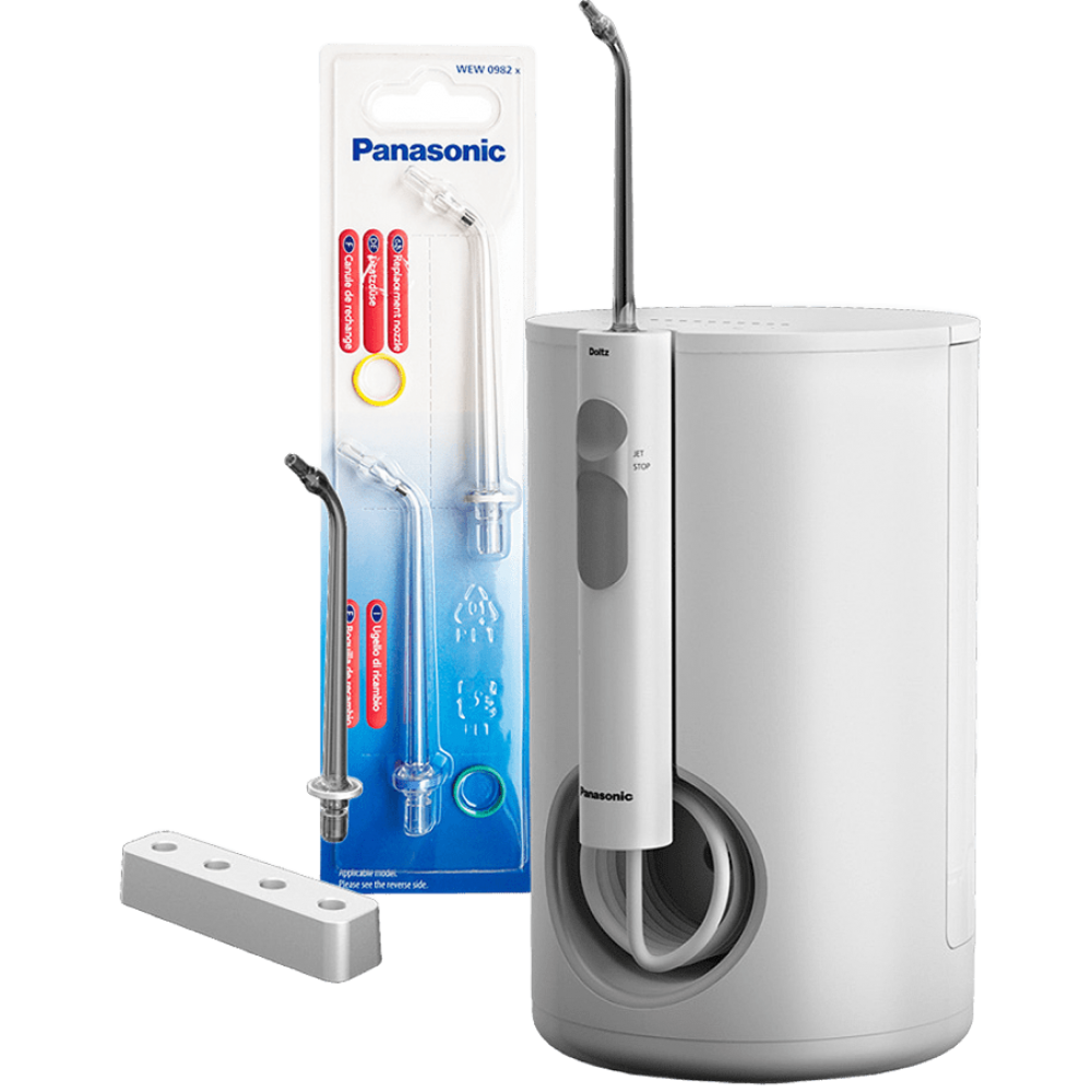 Іригатор Panasonic EW-1611W-520-AS2 з 4 насадками Іригатор Panasonic EW-1611W-520-AS2 з 4 насадками