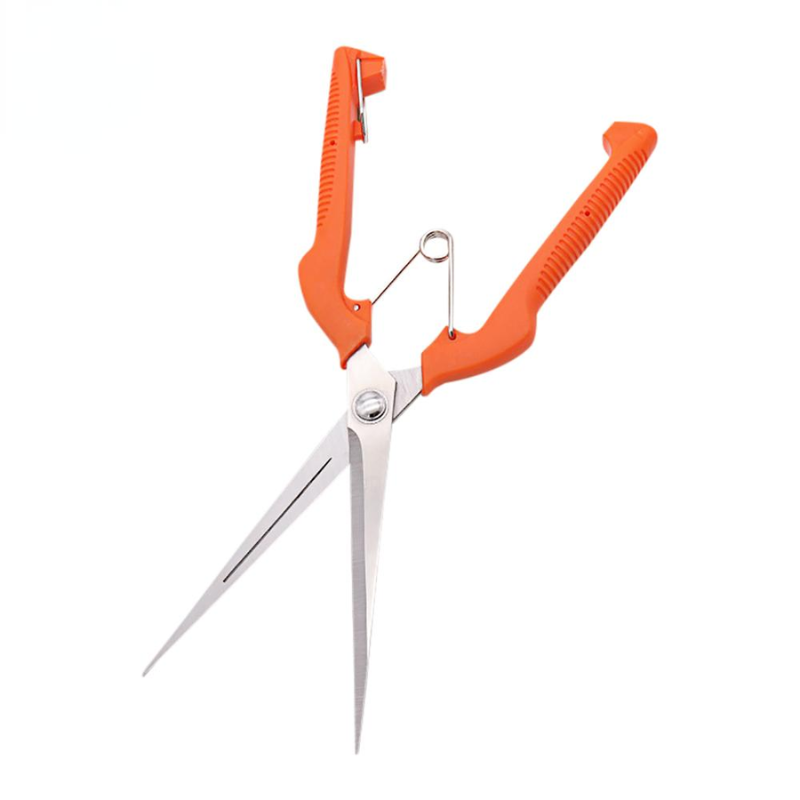 Секатор для обрізання квітів та овочів HAO NONG FU з прогумованими ручками (2554217205) - фото 7