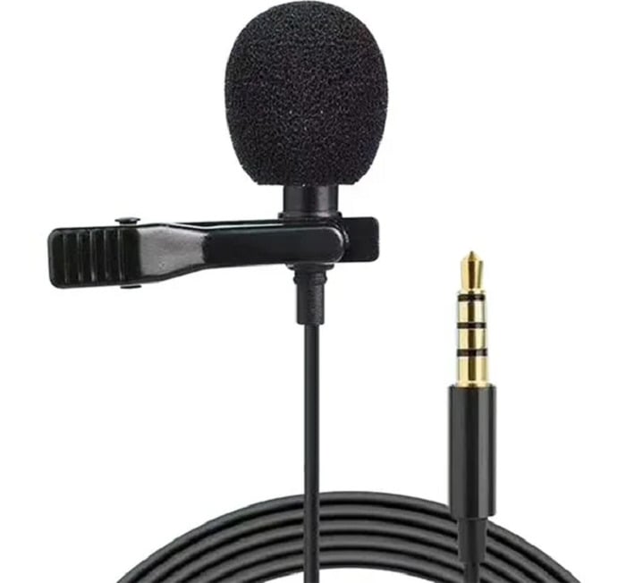 Мікрофон петличний REMAX K06 Micdo AUX 1.5 м, чорний