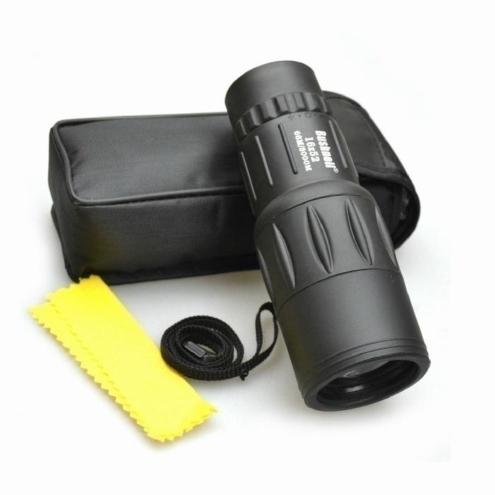 Бинокль портативный складной 30х60 126/1000 м IPх7 с чехлом и монокуляр Bushnell 16х52 (dc2a2ac5) - фото 10