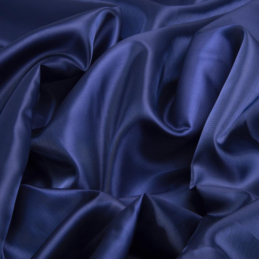 Ткань декоративная органза кристаллон 68 г/м2 т/синя