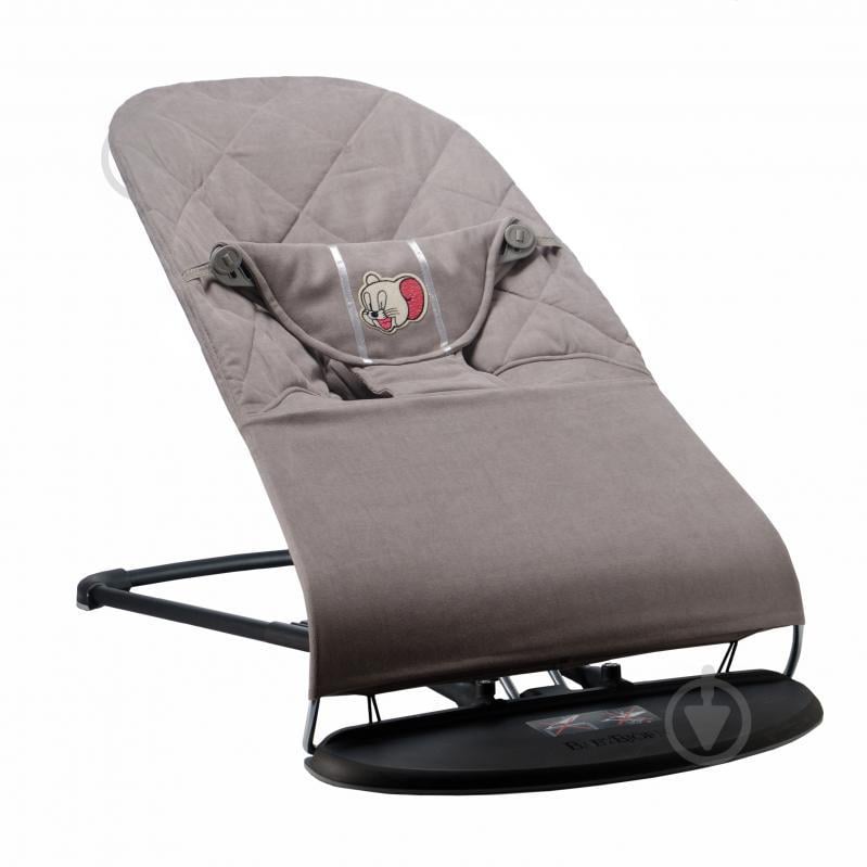 Шезлонг-качалка BABY Balance Soft SBT Group Темно-серый (BBS-02-00) Шезлонг-качалка BABY Balance Soft SBT Group Темно-серый (BBS-02-00)